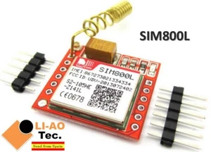 SIM800L GPRS GSM Module PCB Antenna SIM Board Quad band for MCU Arduino - Foto 1 di 4
