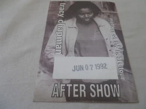 Tracy Chapman - Matters of the Heart Tour 1992 - pase satinado entre bastidores  - Imagen 1 de 2