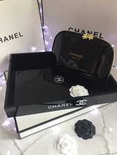 Chanel Vip Gift XXL Serviertablett, Tray Make-up Veranstalter + Kosmetik Tasche
