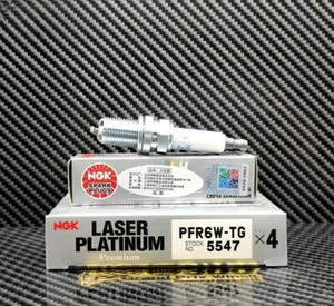 4pcsPFR6W-TG【5547】NGK spark plug universal PFR6W-T/6740/for Audi A6 A8L Q7 S5 S6 - Picture 1 of 8
