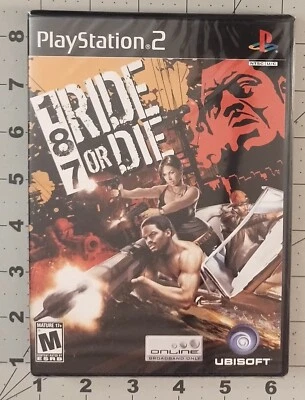187: Ride or Die da Ubisoft (Sony PlayStation 2, PS2, 2005) Novo, lacrado - Imagem 1 de 4