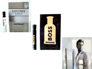 Boss BOTTLED ELIXIR -Mt Blanc: EXPLORER PLATINUM -LEGEND SPIRIT Vial Spry SELECT - Picture 1 of 10
