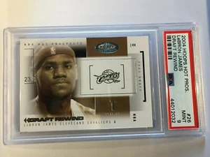 2004-05 Hoops Hot Prospects Draft Rewind #26 Lebron James PSA 9 MINT LAKERS CAVS - Picture 1 of 3