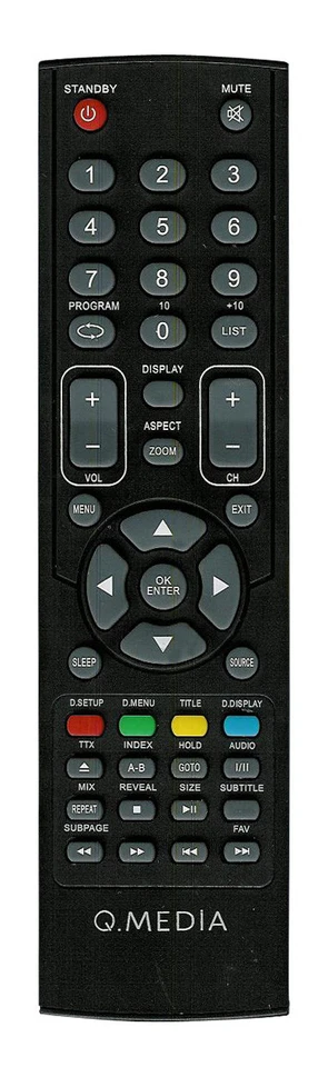 Mando Originale AIRIS MW22BL MW26BL LCT-B92TU24F Nuovo - Imagen 1 de 1