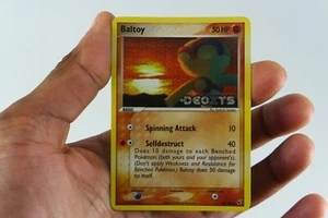 Pokémon TCG Baltoy EX Deoxys 53/107 Reverse Holo Common HP - Picture 1 of 2