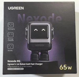 Chargeur rapide robot GaN UGREEN CD361 Uno Nexode RG 65W - Photo 1 sur 10