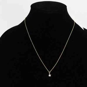 LaSoula Diamond Star Pendant Necklace, Sterling Silver - Picture 1 of 5