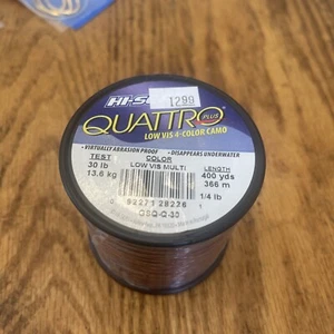 Línea de monofilamento Quattro, prueba de 30 lb / 11,3 kg, 0,022 pulgadas / 0,55 mm de diámetro, 4 colores... - Imagen 1 de 9