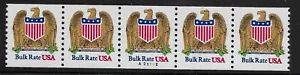 US Scott #2602, Plate #A21112 Coil 1991 Eagle & Shield VF MNH - Picture 1 of 1