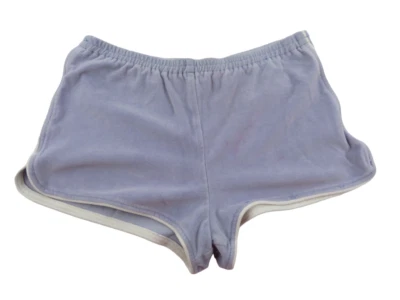 Vintage Womens Running Velour Sprinter 2" Inseam Sweat Short Shorts Sz XL Track - Image 1 of 4