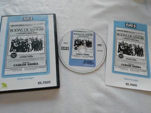 BODAS DE SANGRE FEDERICO GARCIA LORCA CARLOS SAURA DVD ANTONIO GADES - AM - Imagen 1 de 7