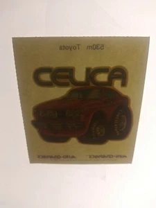 Toyota Celica GT Vintage 1978 Shirt Iron On Mini Graphics  - Picture 1 of 7