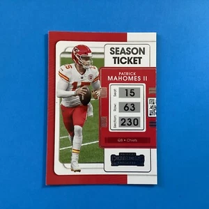 Panini Contenders Patrick Mahomes 2021 #47 Ex - Imagen 1 de 2