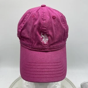 US Polo Assn Womens Adult Hat Baseball Cap PInk - Picture 1 of 13