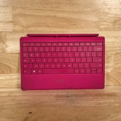 Microsoft 1561 Surface Pro 2 Pink Slim Magnetic Keyboard Folio For Surface RT - Image 1 of 3