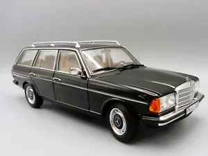 Mercedes-Benz 200 T 1982 1/18 NOREV 183735 MERCEDES BREAK 230 T modèle W123 noir - Photo 1 sur 12