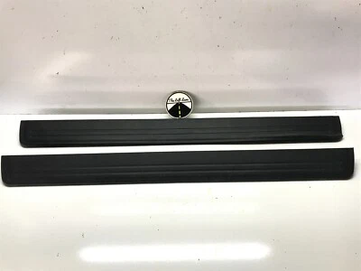 2003-2007 Honda Accord Coupe Niedrig Tür Schweller Scuff Platte Schwarz OEM - Bild 1 von 4