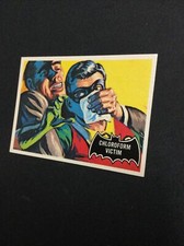 1989 Topps Batman Deluxe Reissue Edition Black Bat Chloroform Victim #6
