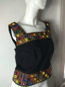 APART Embroidered Boho Top NWT MIRROR Work Ethnic inspiration US12 - Bild 1 von 1