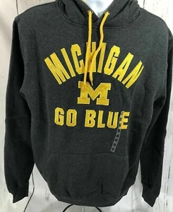 Sudadera con capucha Michigan Wolverines dorado maíz GO AZUL Campus Heritage para hombre talla M $50 - Imagen 1 de 2