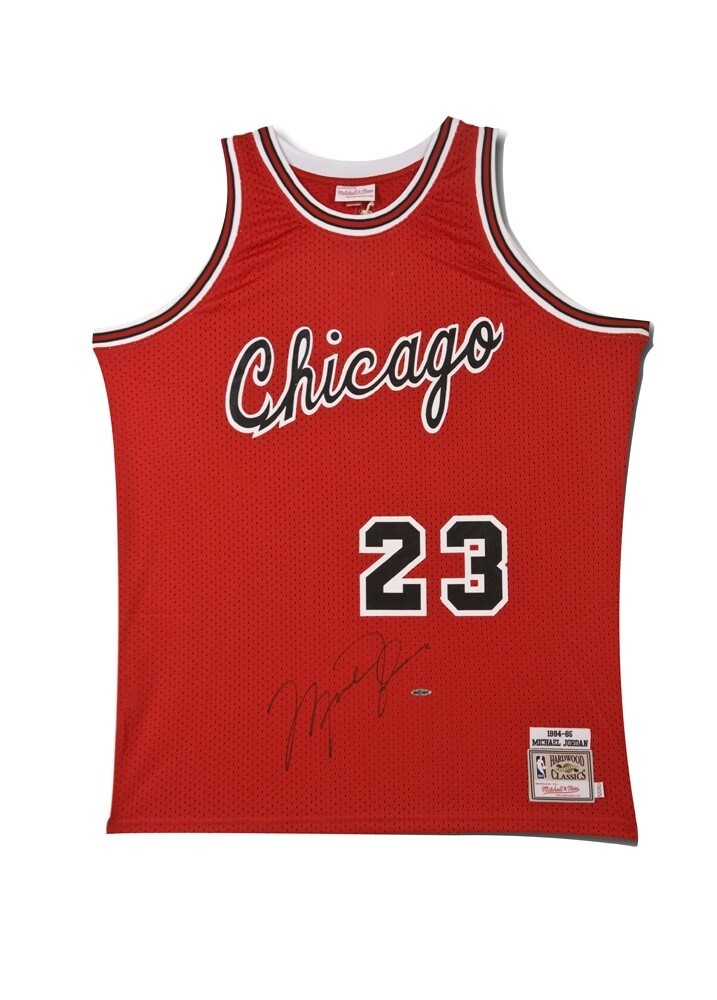 マイケル・ジョーダン直筆サイン入り Bulls NIKE JERSEY UDA