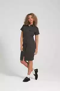 Bench Womens Perse Dress - Khaki - Picture 1 of 5