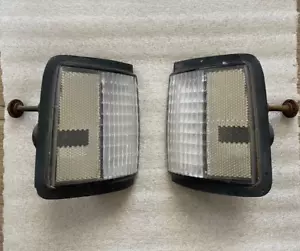 1986-88 Monte Carlo Luxury Sport LS Front Side Marker Lens Lights Pair - Picture 1 of 4