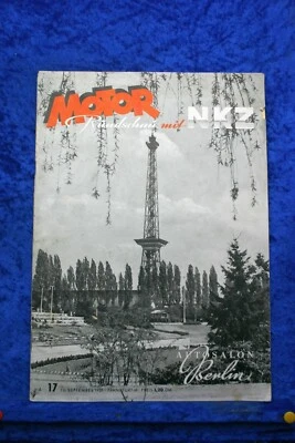 Motor Rundschau 17/51 Classe 125 Cooper Chrysler Famiglia MG Auto Da Record - Immagine 1 di 2