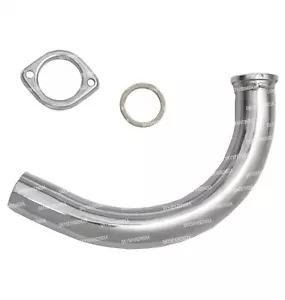 Silencer Exhaust Bend Pipe Compatible With Yamaha Rx125 Rx100 Rx135 - Picture 1 of 6