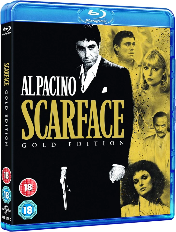 Scarface 1983 - 35th Anniversary Blu-ray 2019 Region DVD