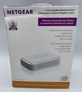 Netgear Business 5-Port Gigabit Ethernet Unmanaged Switch Open Box - Picture 1 of 11