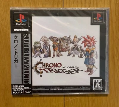 Chrono Trigger Sony Playstation Japan New! Sealed Ultimate Hits - Image 1 of 3