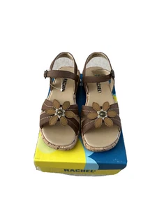 Rachel Faye Girls Ankle Strap Sandals - Light Brown - Size 13 M - New - Picture 1 of 6
