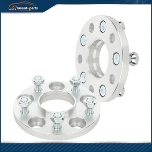 2X 15mm 5x4.5 Hubcentric Wheel Spacers 5x114.3 For Nissan 350Z 370Z Altima Rogue - Picture 1 of 13