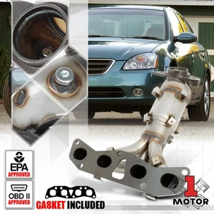 Exhaust Header Manifold w/Catalytic Converter for 02-06 Nissan Altima/Sentra 2.5 - Bild 1 von 11