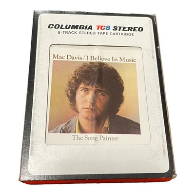 Mac Davis I Believe In Music 8 Track Tape - Image 1 of 3