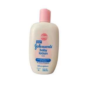Johnson's Baby Lotion Original Formula 24 Hour 9 oz Pink Bottle Discontinued NEW - Picture 1 of 3