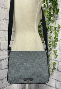 👜KIPLING BNWOT “Luxeable” Premium Canvas Jean Blue Crossbody Bag, Medium👜 - Picture 1 of 9