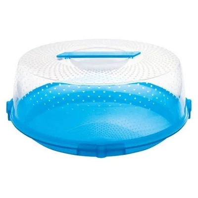 Cosmoplast 23156 contenitore per torta Rotondo Plastica Trasparente - Immagine 1 di 3