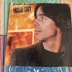 JACKSON BROWNE HOLD OUT VINYL LP 1980 VG+/VG+ Ultrasonically Cleaned - Picture 1 of 8