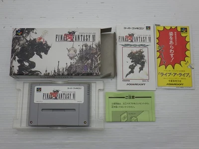 GIOCO JP Final Fantasy VI Super Famicom/SNES. 9000024389083 - Immagine 1 di 3