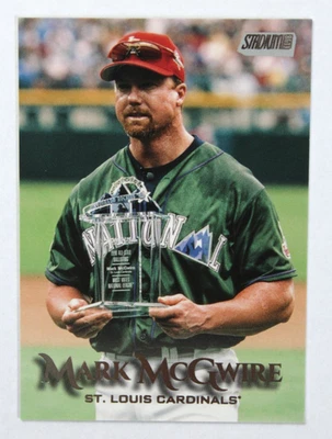 2019 Topps Stadium Club Mark McGwire Image Variation SP #145 - Image 1 of 2