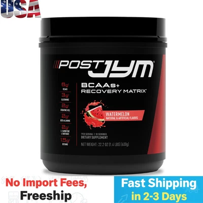 Jym® BCAA + Matriz de Recuperación* - Sandía (30 Porciones) Foto 1 de 4