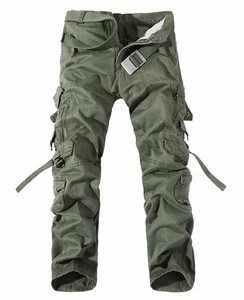 Men's Multi-pocket Cargo Pants Washed Hot Sale Cargo Pants - Picture 1 of 7