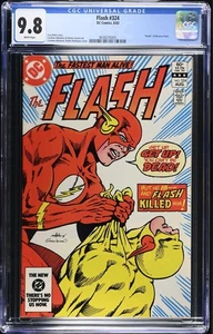The Flash #324 CGC 9.8 DC 1983 Death of Reverse Flash Bates Infantino Jensen - Imagen 1 de 2