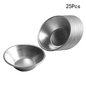 25pastel de nata mould Pcs Egg Tart Molds Egg Tart Tins Egg Tart Pan Non- Stick