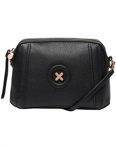 MIMCO Fantasy Cross Body Bag Black Leather • Brand New with Tag • RRP $249 - Picture 1 of 12