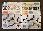 Lot Of 2 Dell Sunday Crossword Puzzles Magazines 8.5x6 New 