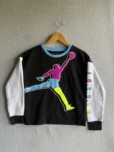Air Jordan Long Sleeve Pullover Big Logo Sweater Large Boys - Picture 1 of 8