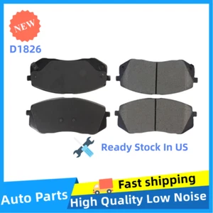 Front Ceramic Brake Pad Kit for Hyundai Sonata Kona Electric Kia Optima - Picture 1 of 6